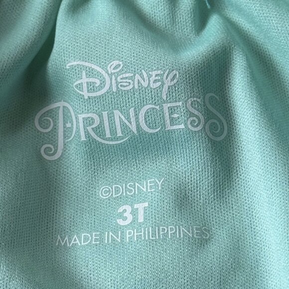 Disney - Little Mermaid Ariel Girls Sleeveless Shirt & Skirt Set - Size 3T - Picture 7 of 7